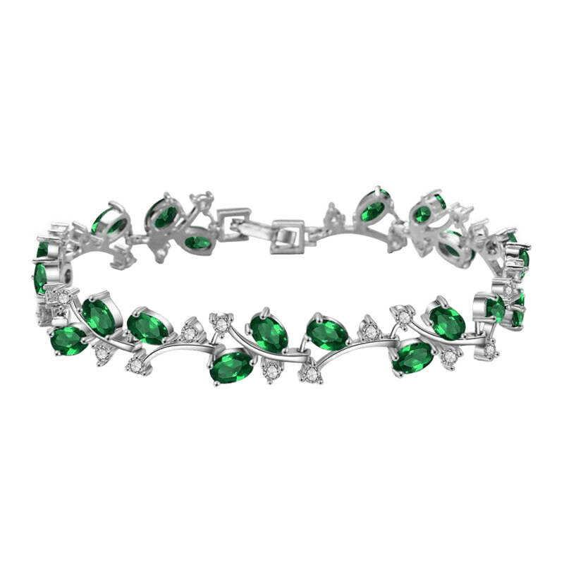 Luxury Emerald Diamond Bracelet